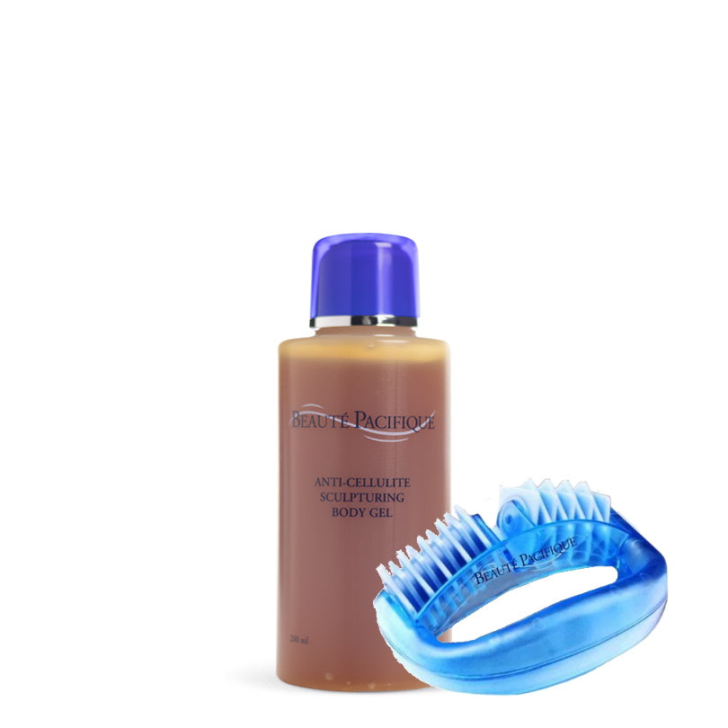 Anticeliulitinis gelis 200 ml + masažinis volelis